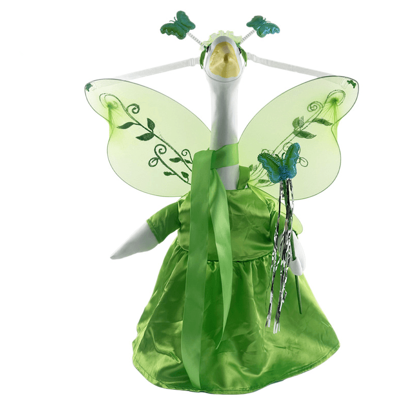Green Fairy Porch Goose Outfit