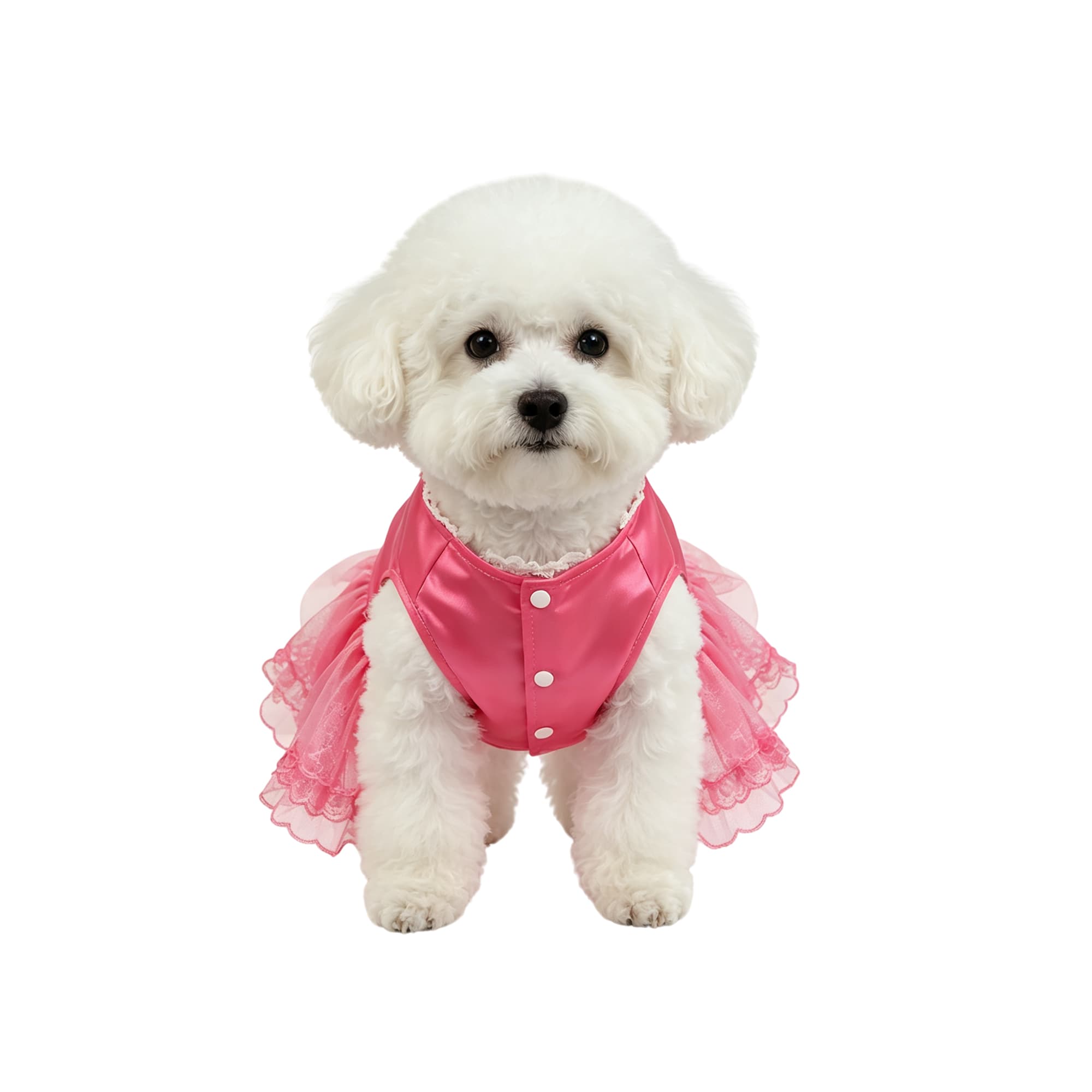 Princess-Style Tulle Pet Dress